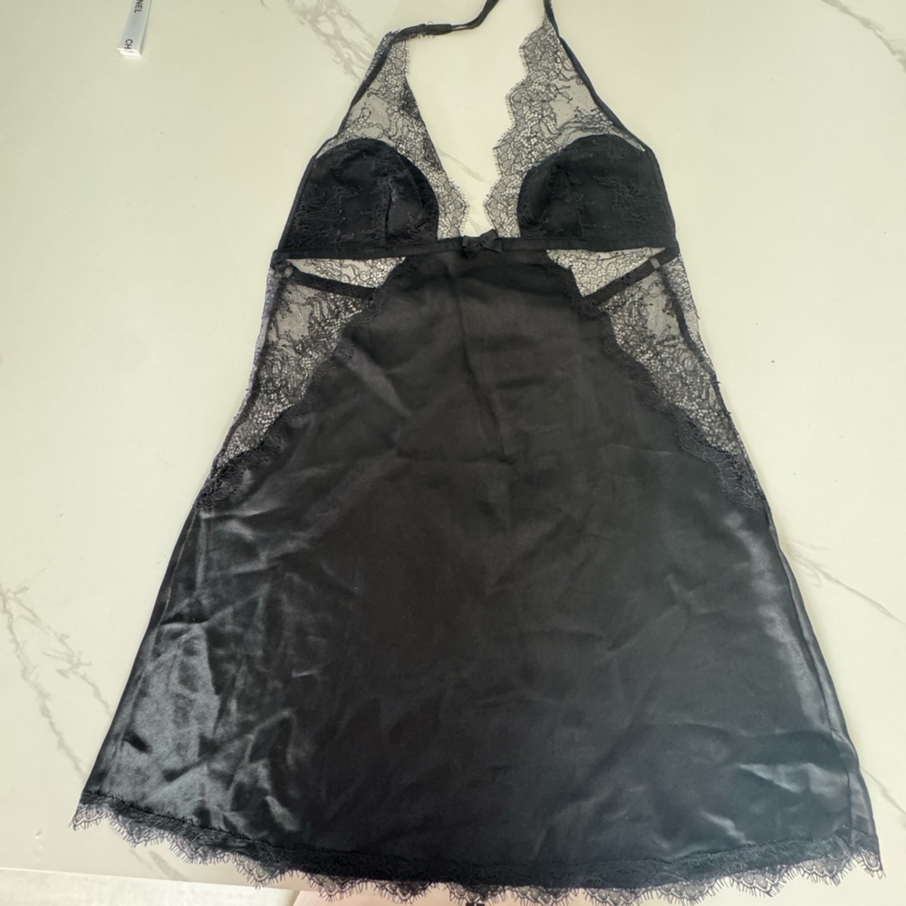Victoria Secret Black Night Slip
